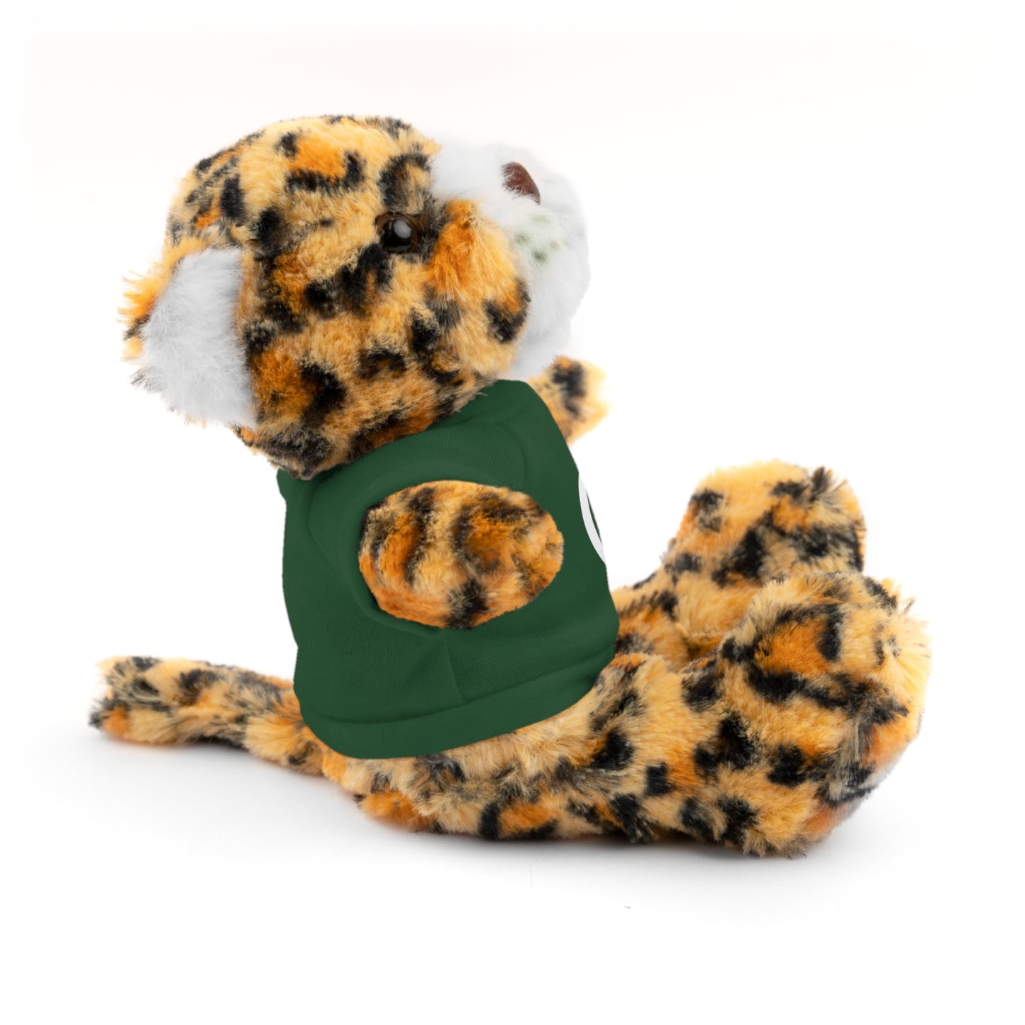 Stuffed Animals with Green Tee and White BC Logo