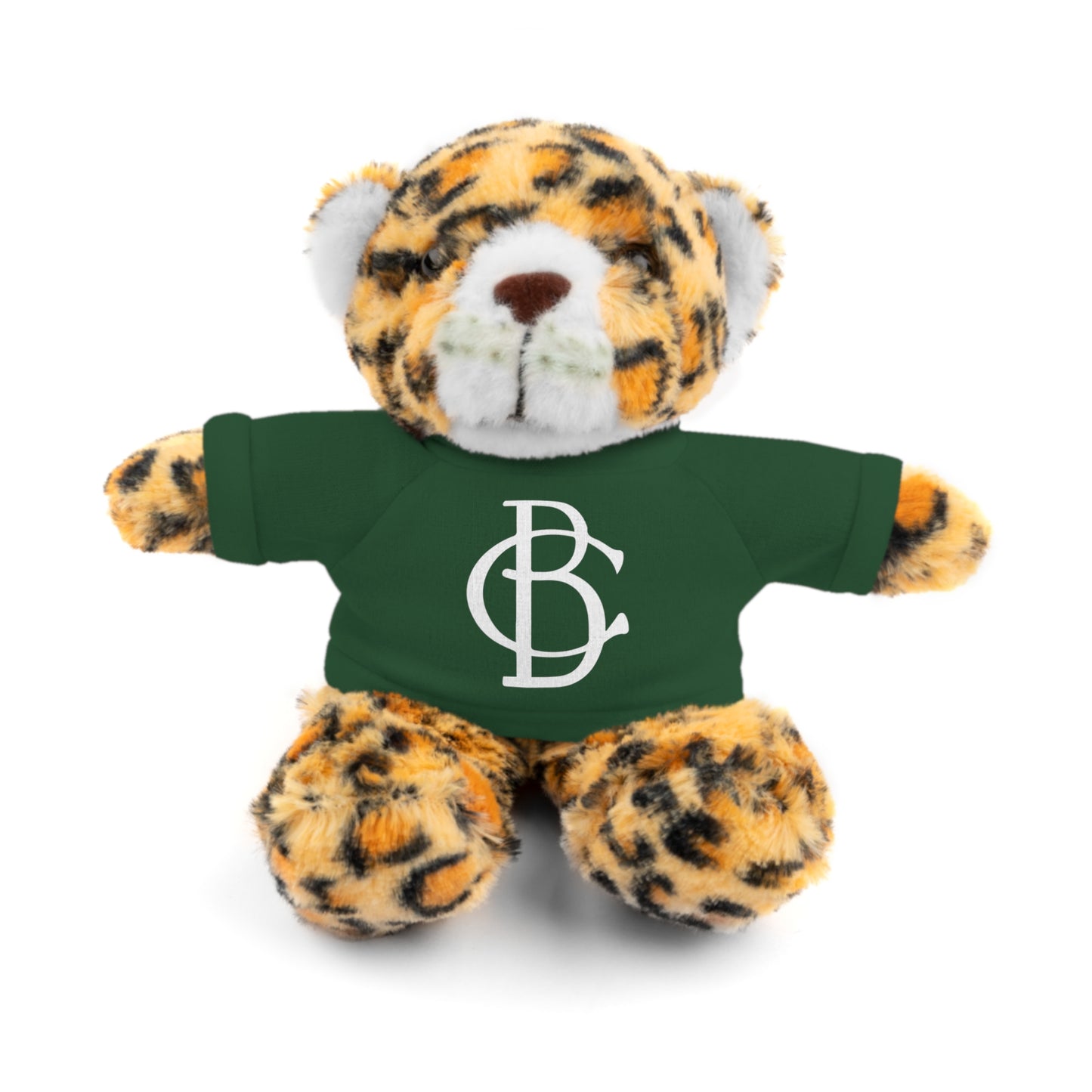 Stuffed Animals with Green Tee and White BC Logo