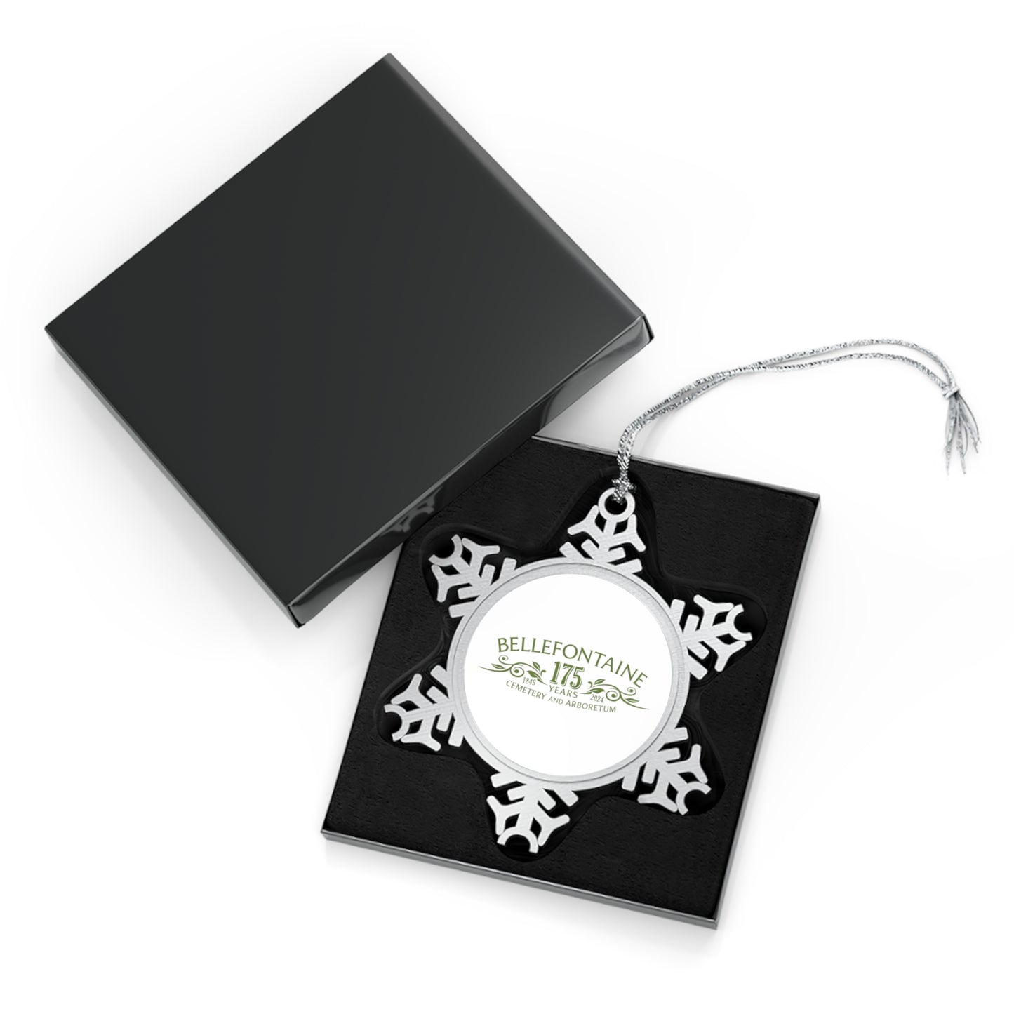 Pewter Snowflake Ornament