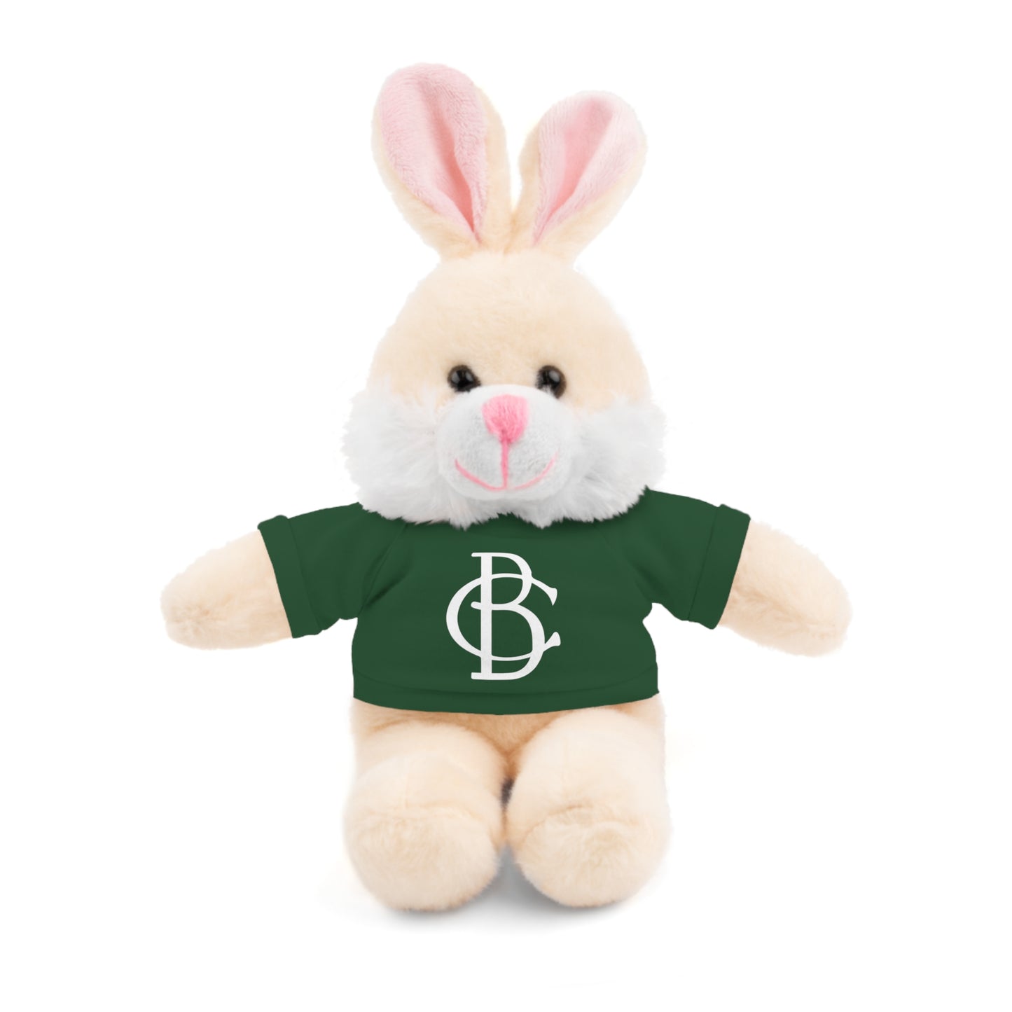 Stuffed Animals with Green Tee and White BC Logo