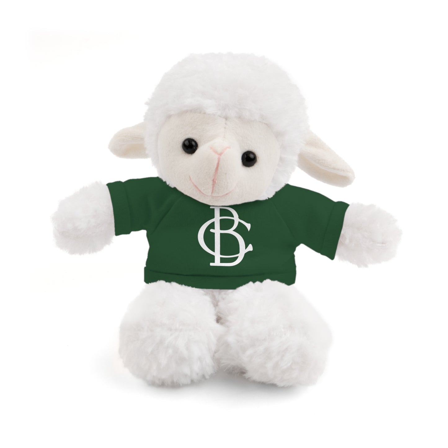 Stuffed Animals with Green Tee and White BC Logo