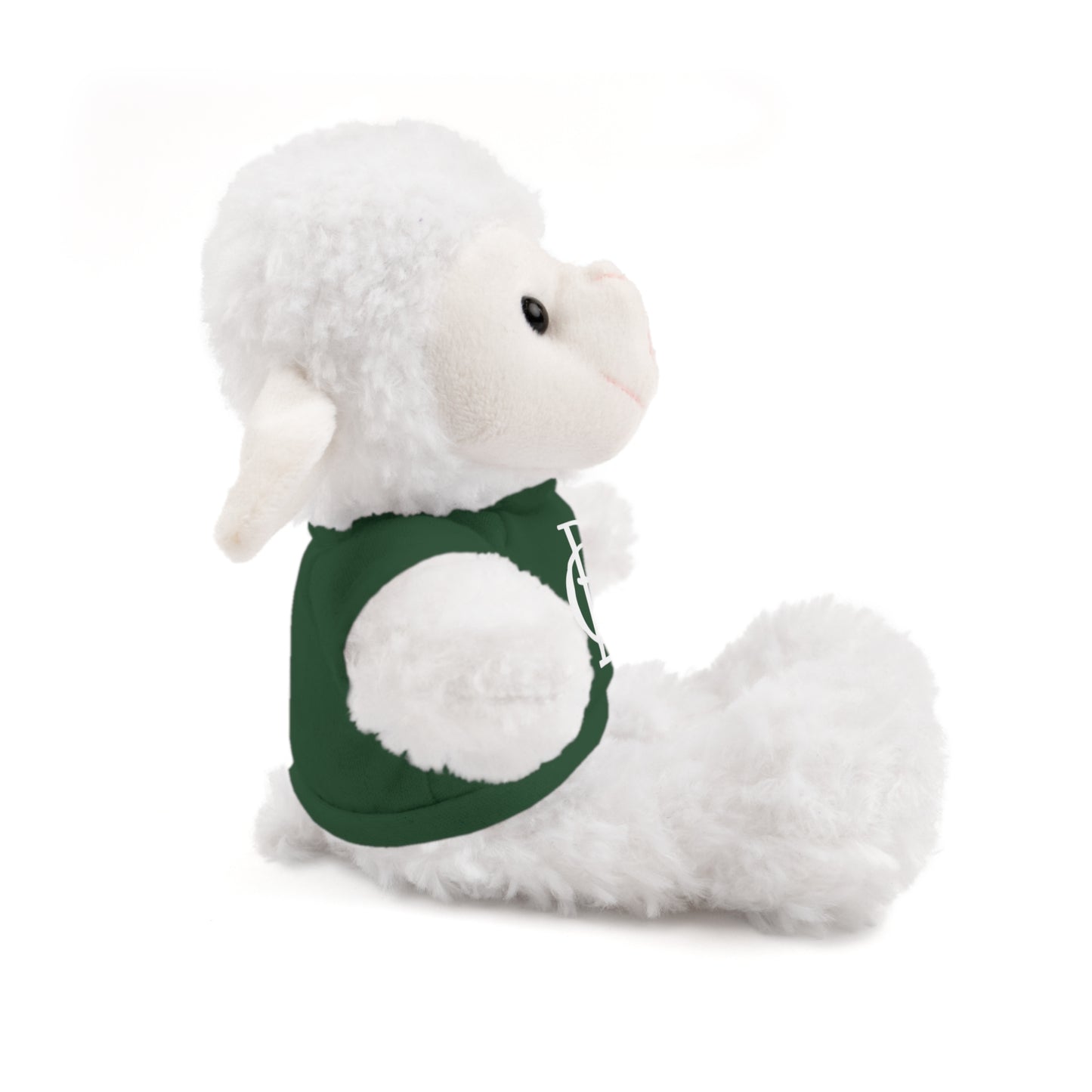 Stuffed Animals with Green Tee and White BC Logo