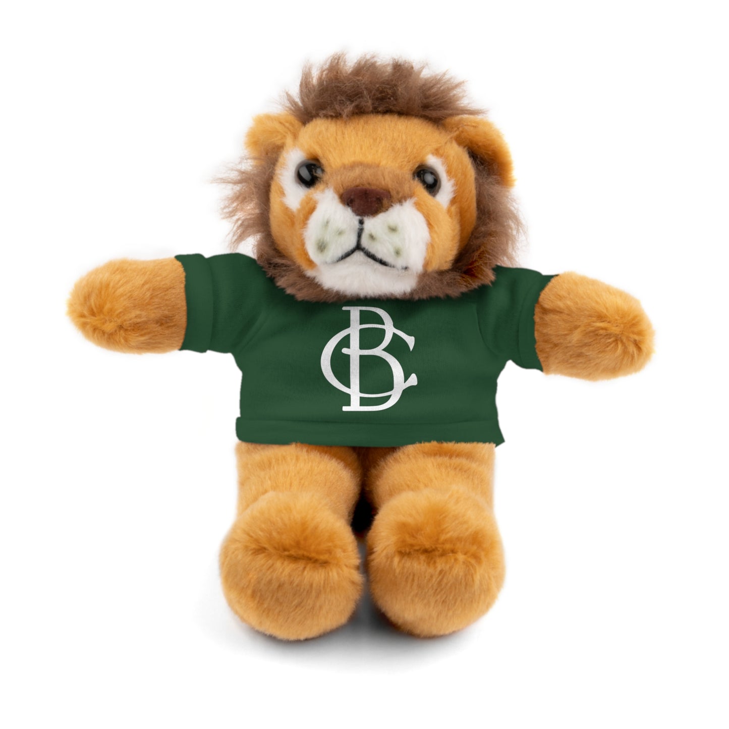 Stuffed Animals with Green Tee and White BC Logo