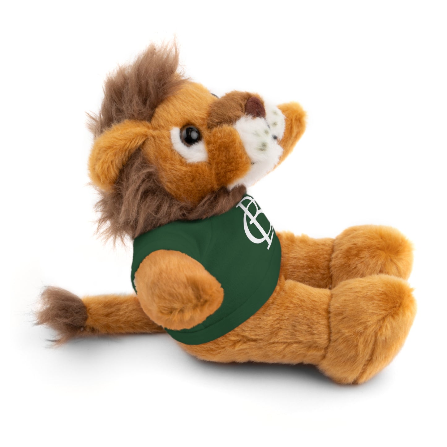 Stuffed Animals with Green Tee and White BC Logo