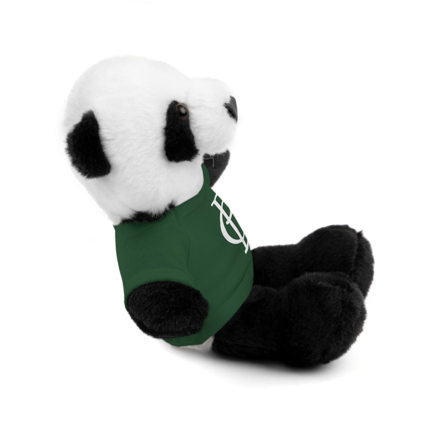 Stuffed Animals with Green Tee and White BC Logo