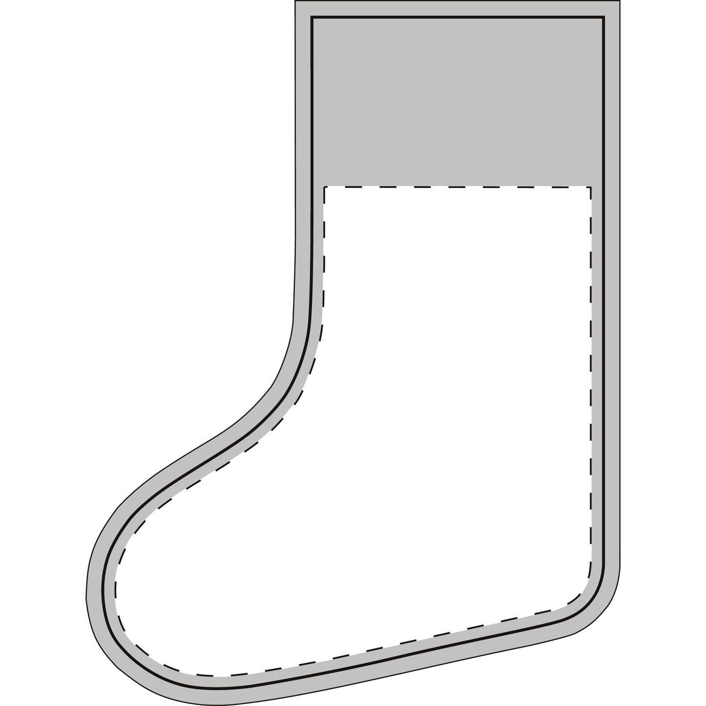 Christmas Stocking (Linen)