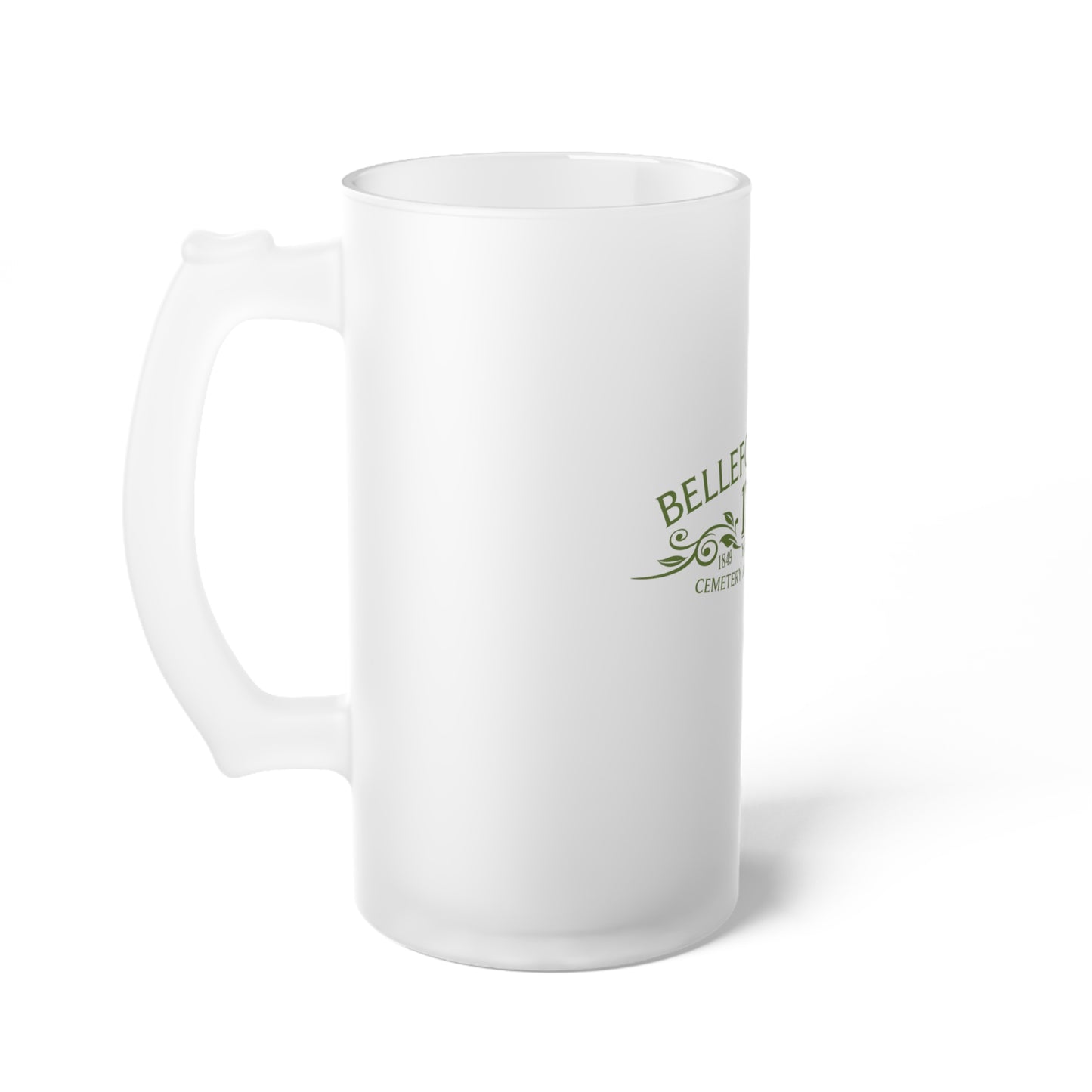 Frosted Glass Beer Mug